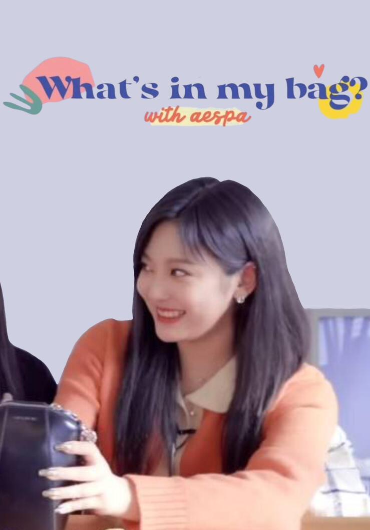 'What's in my bag? with aespa'